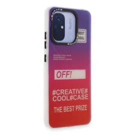 Newface Xiaomi Redmi 12C Kılıf Estoril Desenli Kapak - Estoril - 9