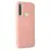 Newface Xiaomi Redmi Note 8 Kılıf Nano Içi Kadife Silikon - Pudra