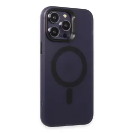 Joko Iphone 15 Pro Kılıf Mateks Magsafe Kapak - Derin Mor