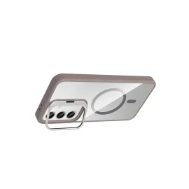 Joko Samsung Galaxy S24 Fe Remim Lensli Magsafe Standlı Kapak - Titan Gri