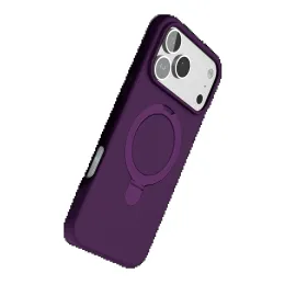 Newface Apple Iphone 17 Pro Regal Magsafe Standlı Kapak - Derin Mor