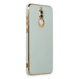 Newface Huawei Mate 10 Lite Kılıf Volet Silikon - Açık Yeşil