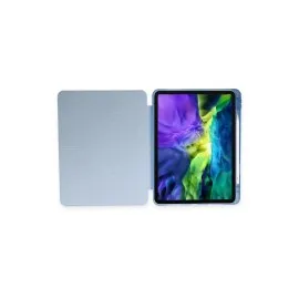Newface Ipad Pro 12.9 (2021) Kılıf Kalemlikli Mars Tablet Kılıfı - Mavi