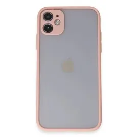 Newface Iphone 11 Kılıf Montreal Silikon Kapak - Pembe