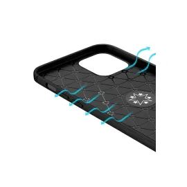 Newface Iphone 12 Kılıf Range Yüzüklü Silikon - Mavi