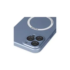 Newface Iphone 12 Pro Kılıf Jack Magneticsafe Lens Silikon - Sierra Blue