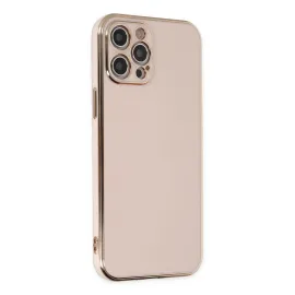 Newface Iphone 12 Pro Max Kılıf Volet Silikon - Pembe