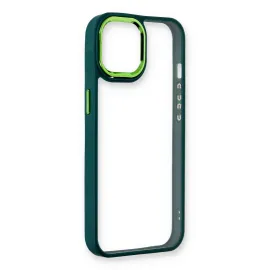 Newface Iphone 14 Plus Kılıf Dora Kapak - Haki Yeşil