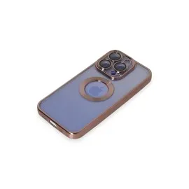 Newface Iphone 15 Pro Max Kılıf Slot Silikon - Rose Gold