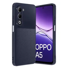 Newface Oppo A5 4G Auto Focus Karbon Kapak - Lacivert