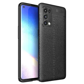 Newface Oppo Reno 5 Pro Kılıf Auto Focus Kapak - Siyah