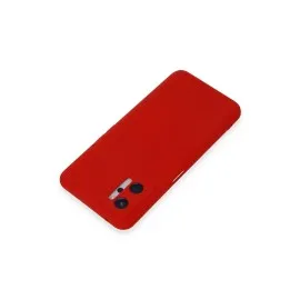 Newface Realme 9I 4G Kılıf Nano Içi Kadife Silikon - Kırmızı