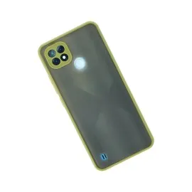 Newface Realme C21 Kılıf Montreal Silikon Kapak - Açık Yeşil