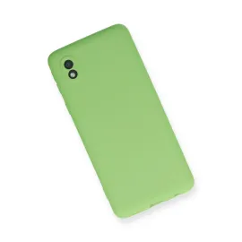 Newface Samsung Galaxy A01 Core Kılıf First Silikon - Yeşil