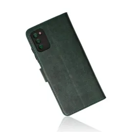 Newface Samsung Galaxy A03S Kılıf Trend S Plus Kapaklı Kılıf - Yeşil
