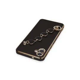 Newface Samsung Galaxy A04 Kılıf Esila Silikon - Siyah