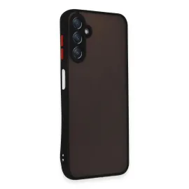 Newface Samsung Galaxy A14 4G Kılıf Montreal Silikon Kapak - Siyah