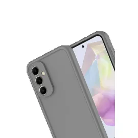 Newface Samsung Galaxy A16 5G Kılıf Viera Silikon - Gri