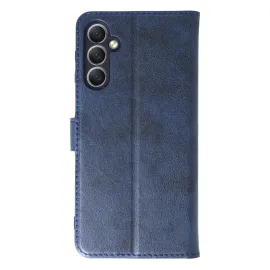 Newface Samsung Galaxy A24 4G Kılıf Trend S Plus Kapaklı Kılıf - Lacivert