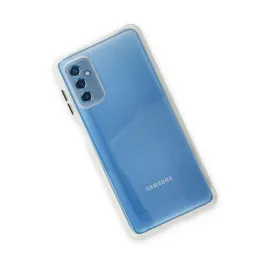 Newface Samsung Galaxy M52 5G Kılıf Miami Şeffaf Silikon - Şeffaf