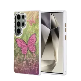 Newface Samsung Galaxy S24 Ultra Kılıf Blade Aynalı Desenli Kapak - Desen 5