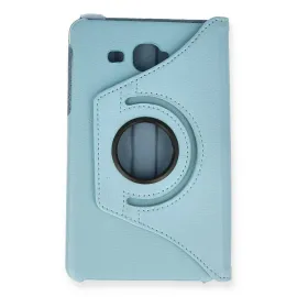 Newface Samsung Galaxy T280 Tab A 7 Kılıf 360 Tablet Deri Kılıf - Turkuaz