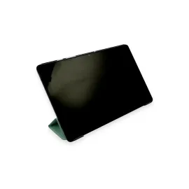 Newface Samsung Galaxy T970 Tab S7 Plus 12.4 Kılıf Tablet Smart Kılıf - Koyu Yeşil
