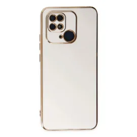 Newface Xiaomi Redmi 10C Kılıf Volet Silikon - Beyaz