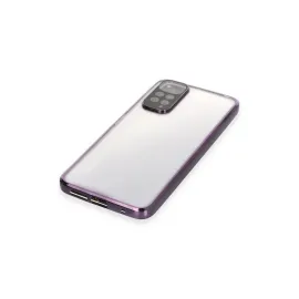 Newface Xiaomi Redmi Note 11 Kılıf Razer Lensli Silikon - Mor