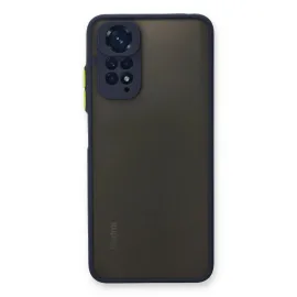 Newface Xiaomi Redmi Note 11 Pro Kılıf Montreal Silikon Kapak - Lacivert