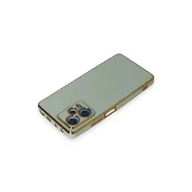 Newface Xiaomi Redmi Note 12 Pro Plus Kılıf Volet Silikon - Açık Yeşil