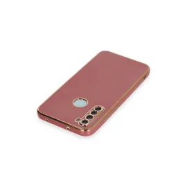 Newface Xiaomi Redmi Note 8 Kılıf Volet Silikon - Kırmızı