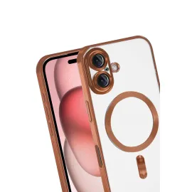 Newface Apple Iphone 17 Kross Magneticsafe Kapak - Turuncu