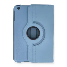 Newface iPad Mini 1 Kılıf 360 Tablet Deri Kılıf - Turkuaz