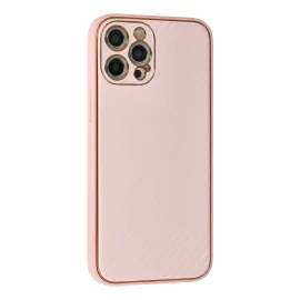 Newface Iphone 12 Pro Kılıf Coco Karbon Silikon - Pembe