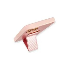 Newface Iphone 12 Pro Kılıf Coco Karbon Standlı Kapak - Pembe