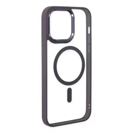 Newface Iphone 14 Pro Max Kılıf Room Magneticsafe Silikon - Derin Mor