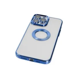 Newface Iphone 14 Pro Max Kılıf Slot Silikon - Mavi