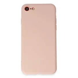 Newface Iphone 7 Kılıf First Silikon - Pudra