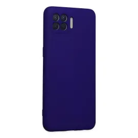 Newface Oppo Reno 4 Lite Kılıf Nano Içi Kadife Silikon - Mor