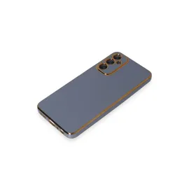 Newface Samsung Galaxy A05S Kılıf Volet Silikon - Mavi