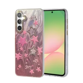 Newface Samsung Galaxy A56 Kılıf Blade Aynalı Desenli Kapak - Desen 7