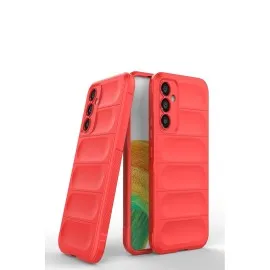 Newface Samsung Galaxy M34 5G Kılıf Optimum Silikon - Kırmızı