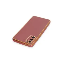 Newface Samsung Galaxy S20 Kılıf Volet Silikon - Kırmızı