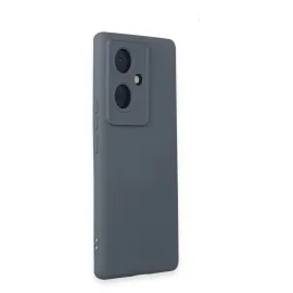 Newface Vivo V29 Lite Kılıf Nano Içi Kadife Silikon - Gri