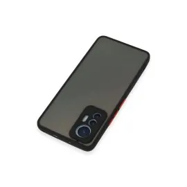 Newface Xiaomi Mi 12 Lite Kılıf Montreal Silikon Kapak - Siyah