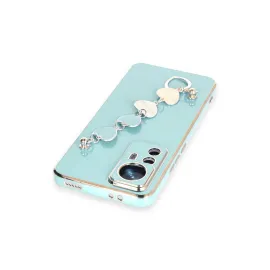 Newface Xiaomi Mi 12T Pro Kılıf Esila Silikon - Su Yeşili