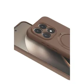 Newface Xiaomi Mi 15T Regal Magsafe Standlı Kapak - Çöl Titanyum