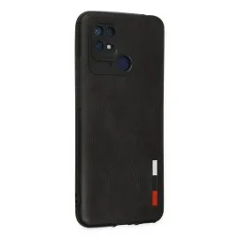 Newface Xiaomi Redmi 10C Kılıf Loop Deri Silikon - Siyah