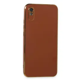 Newface Xiaomi Redmi 9A Kılıf Volet Silikon - Kırmızı